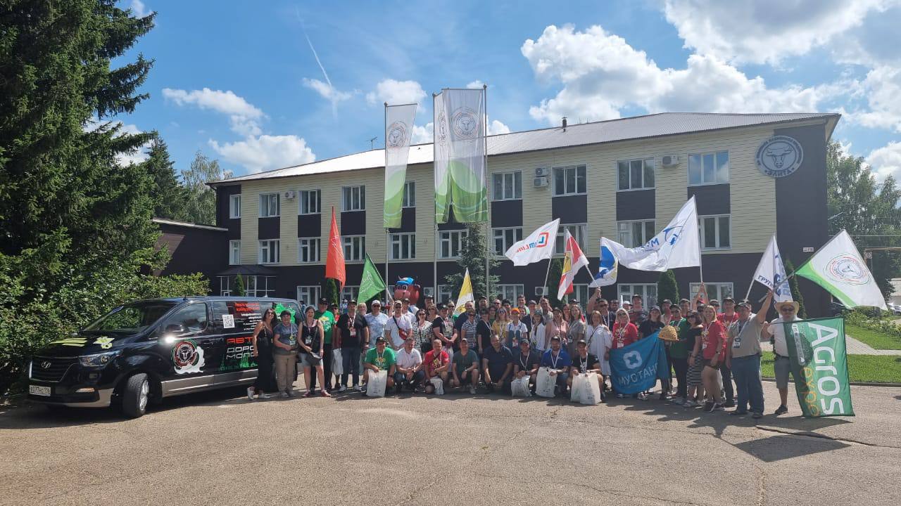 4 августа АО ГПП Элита встретила у себя в гостях участников Всероссийского автопробега «Дорогу молоку!»